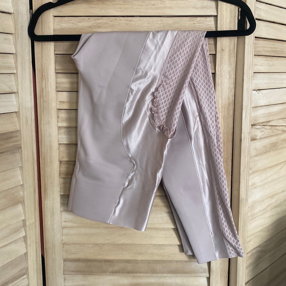 Nike Dri-Fit Pink Ruffle Leggings